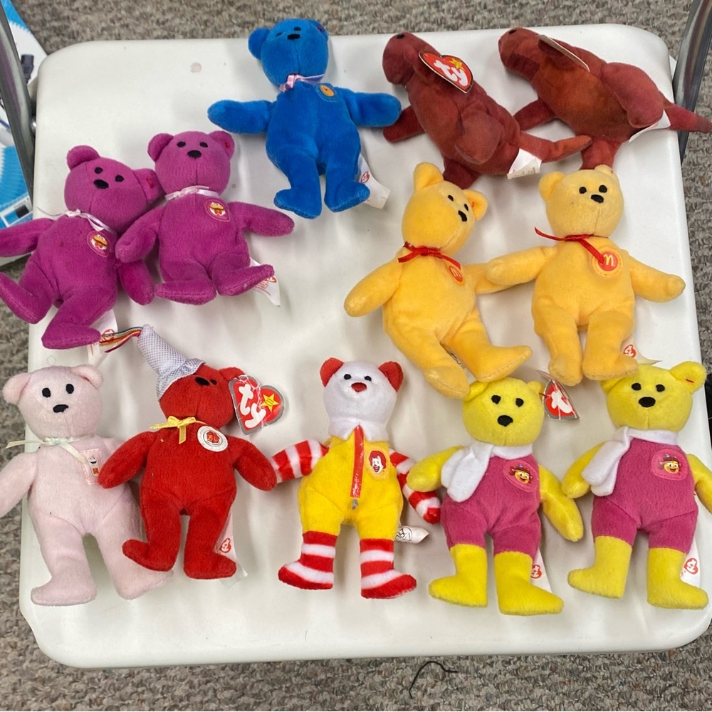 McDonald’s mini Beanie Babies